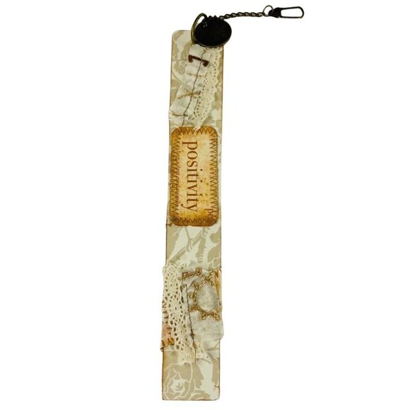 Handmade Bookmark Romantic Lady Themed Junk Journal Ephemera u - Picture 2 of 2